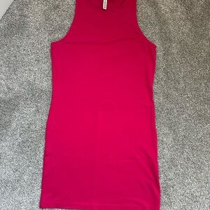 Divided Hot Pink Mini Dress